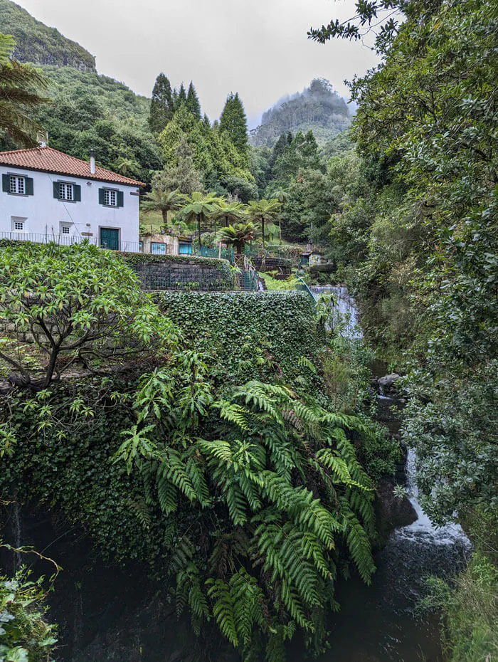 The pretty trout farm at Ribeiro Frio is next to the river that gives the village its name