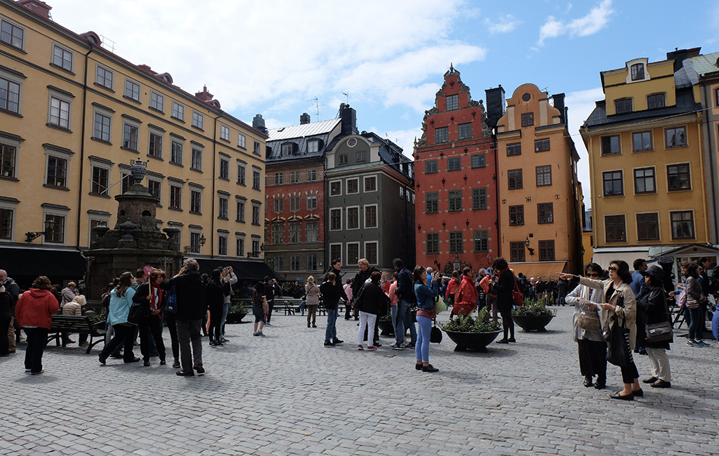 Stortorget - the prettiest and oldest square in Gamla Stan and the original centre of Stockholm