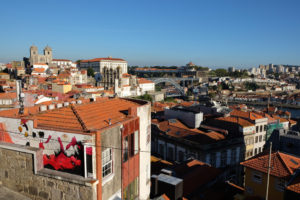 The lovely view from the Miradouro da Vitoria