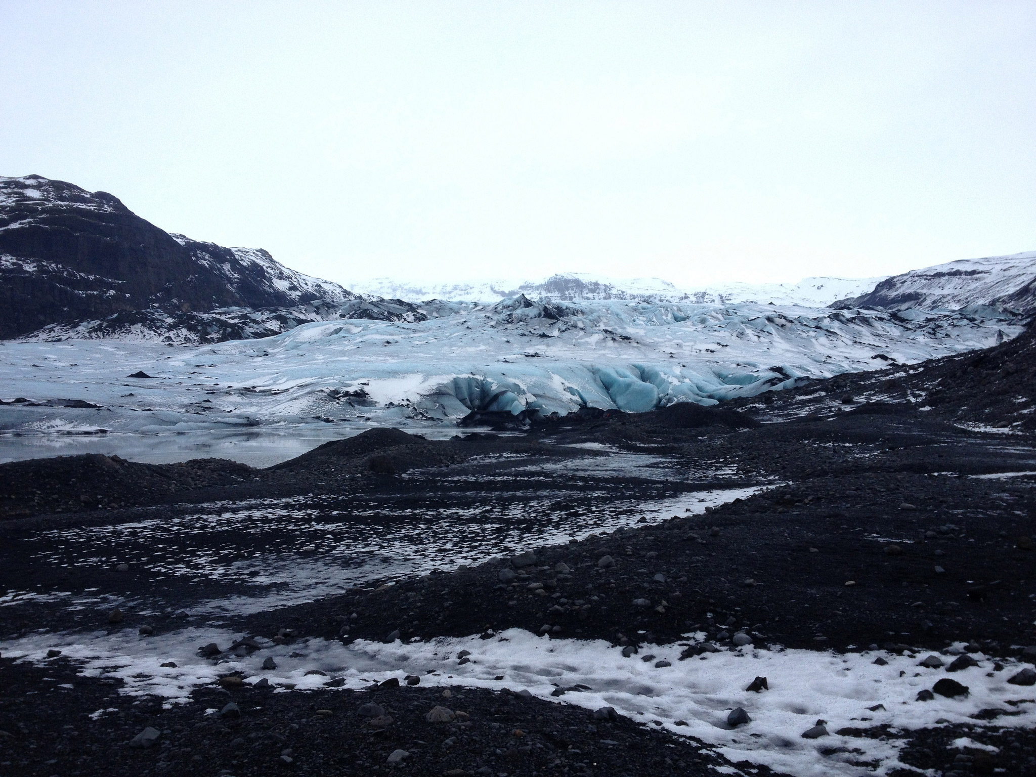 The Sólheimajökull glacier