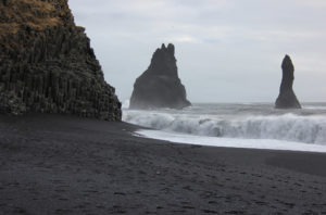 Reynisfjara - the black sand beach at Vik