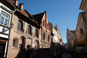 Pilies Street in Vilnius's old town