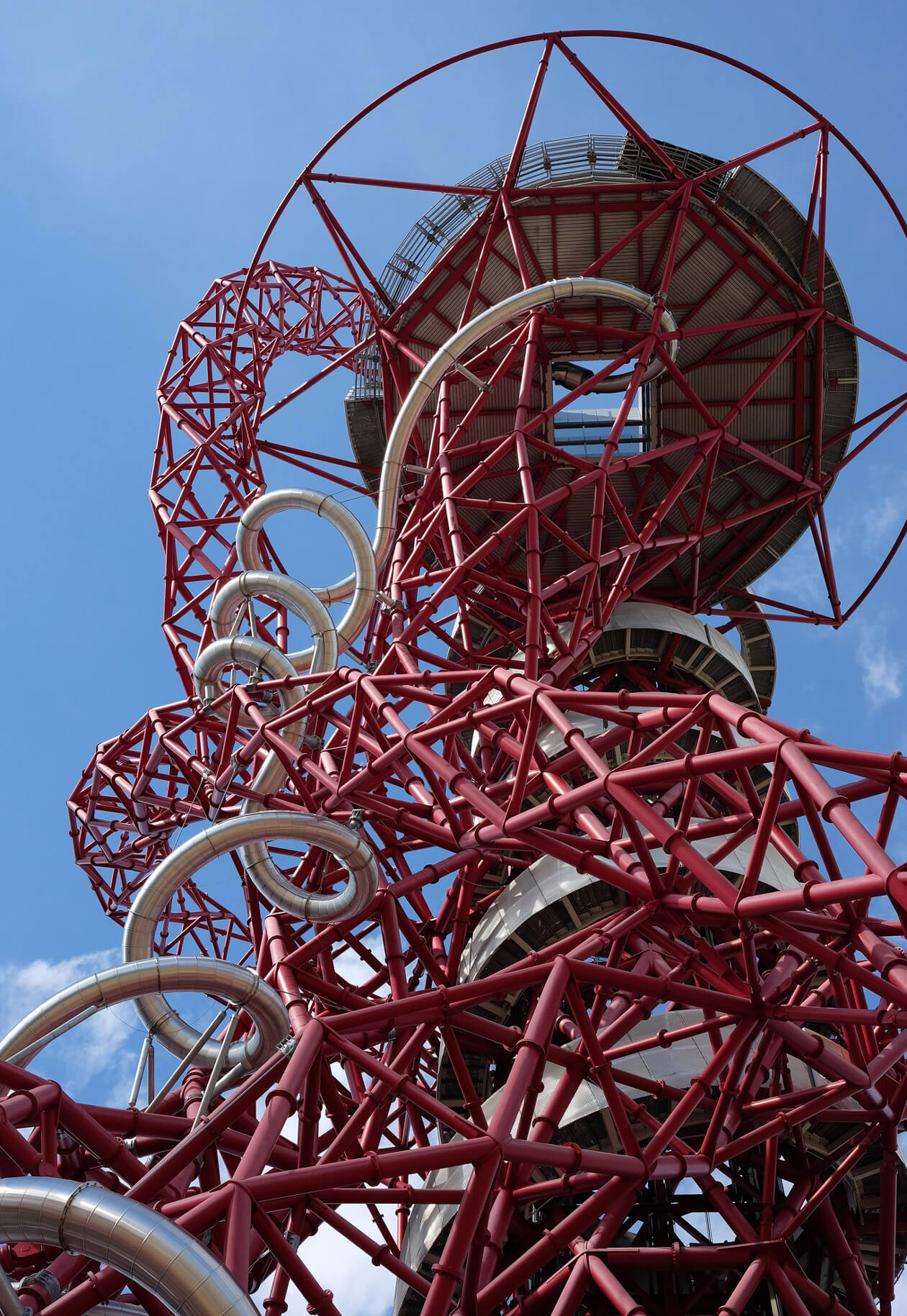 Looking up at the Orbit Slide