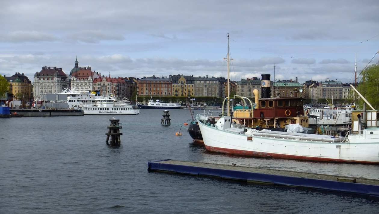 Stockholm is a very watery city