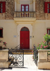 One of the very photogenic doors in Mdina