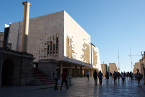 The Parliament and City Gate in Valletta