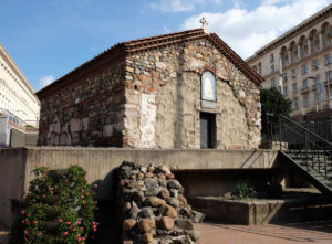 The tiny medieval church in the middle of Sofia