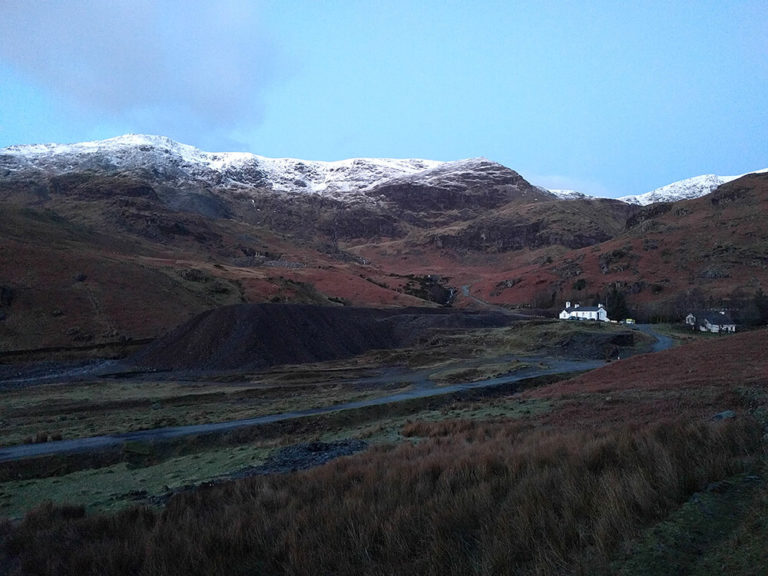 The early morning view from our hut in the fells above Coniston - Helen ...