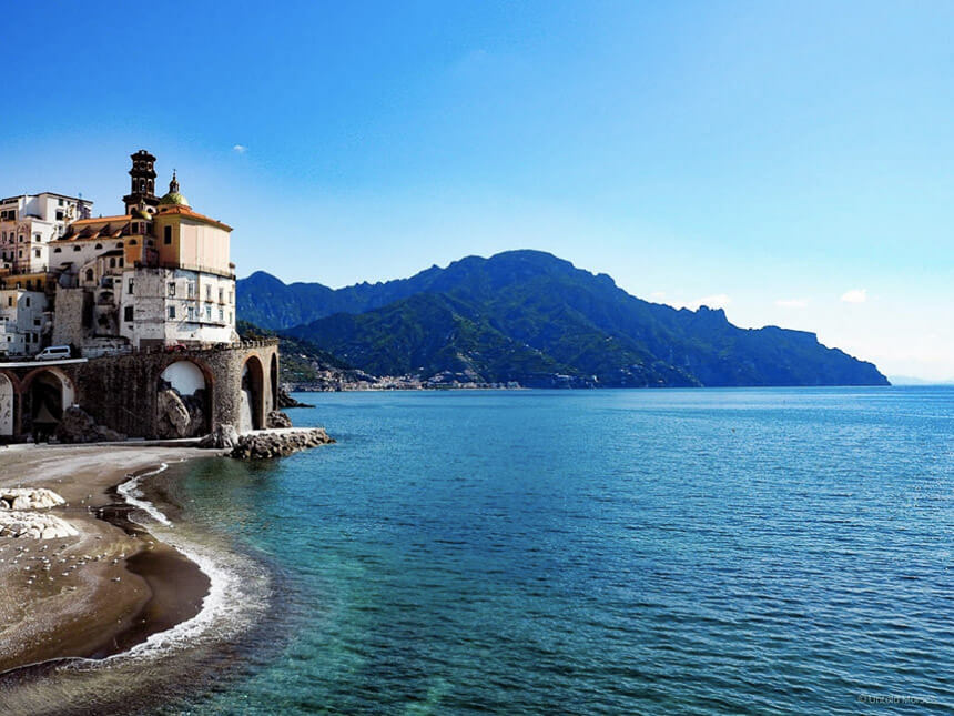 Katy spent her 40th birthday on the beautiful Amalfi Coast