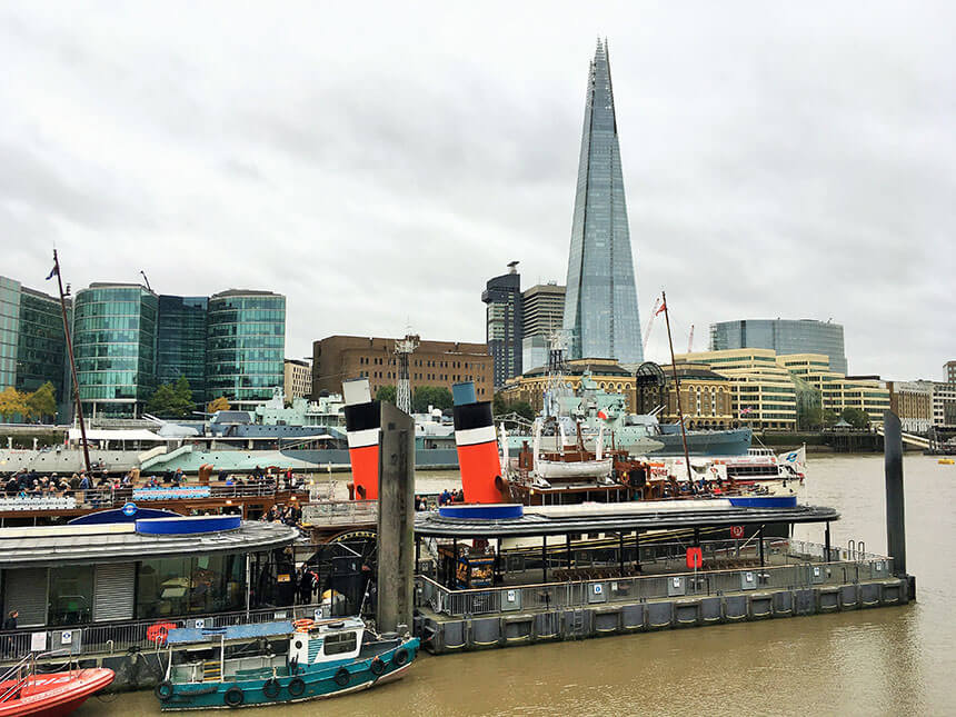 Take a trip down the Thames on a paddle steamer