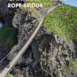 How to cross Carrick-a-Rede rope bridge