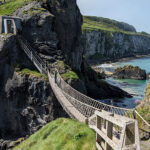 The Carrick-a-Rede rope bridge in Northern Ireland