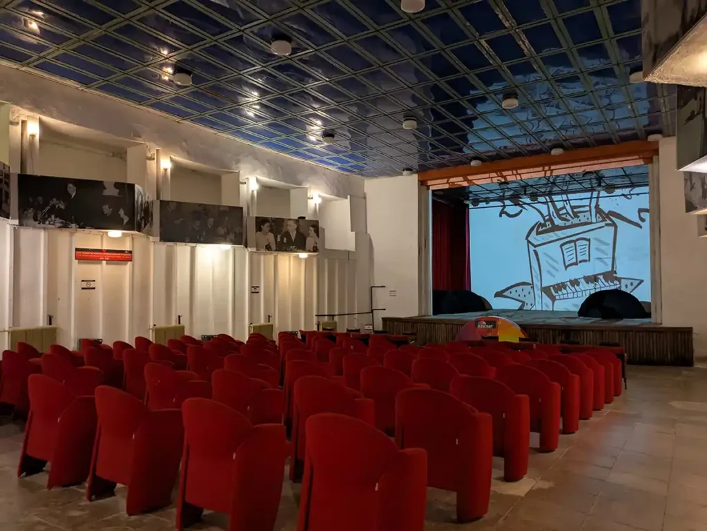 A theatre underground in Bunk'Art 1 in Tirana